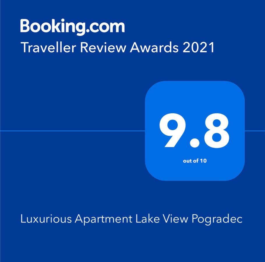 Luxurious Apartment Lake View 포그라데츠 외부 사진